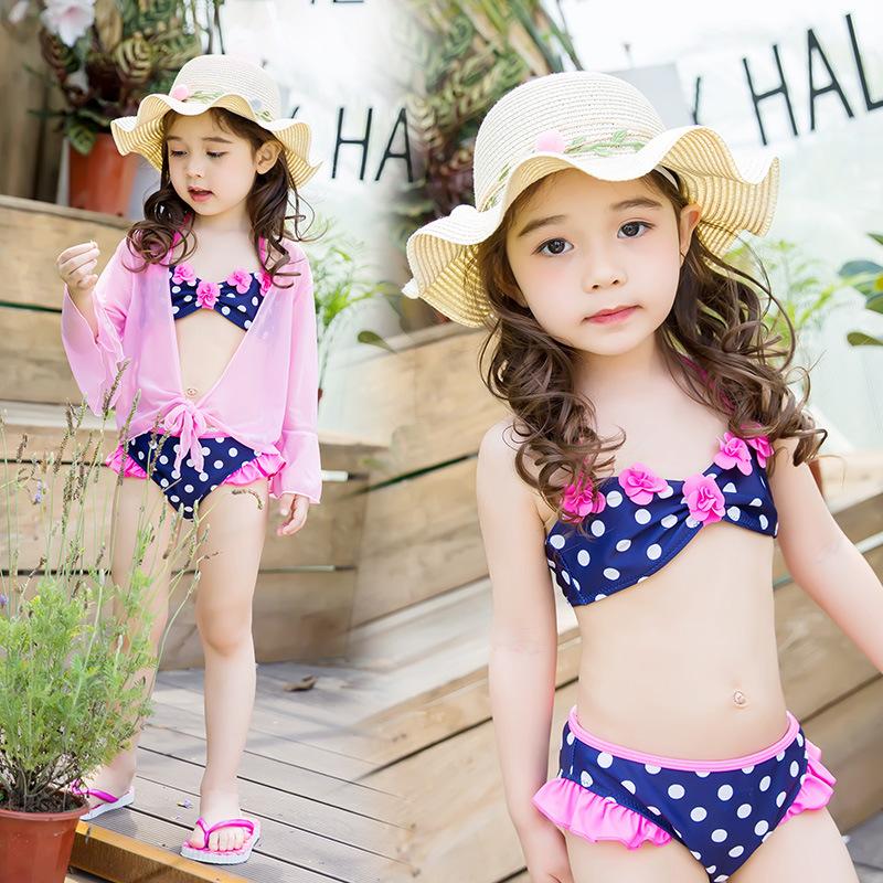 Bikini tiểu thư Hàn Quốc cho bé từ 15 tới 35 kg