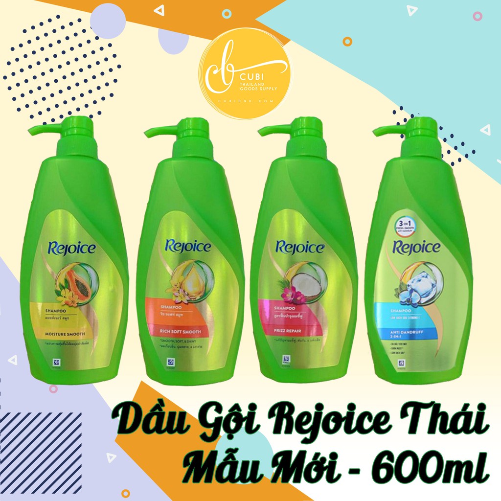 Dầu Gội Rejoice Thái Lan 600ml - Hồng Dừa