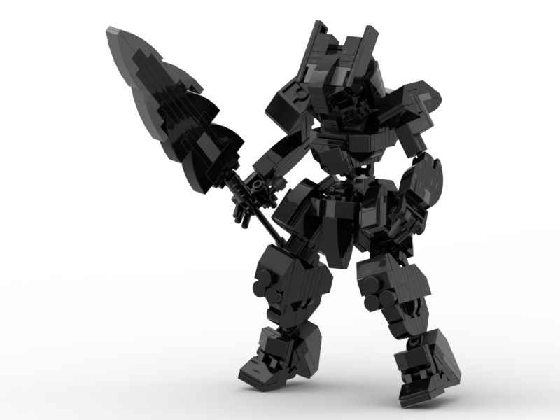 Đồ chơi lắp ráp Mech Robot Kuro