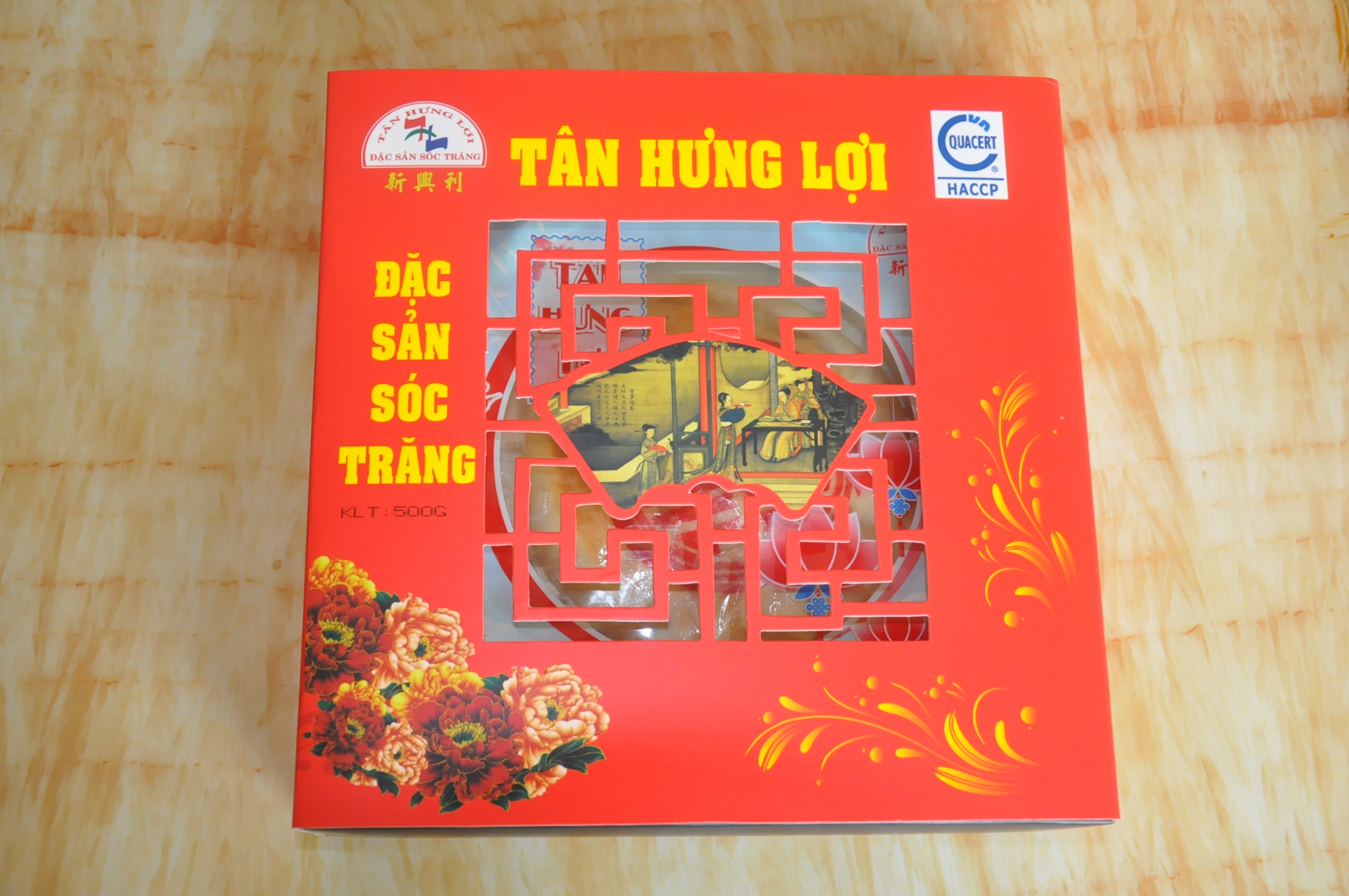 BÁNH PÍA TRĂNG TÂN HƯNG LỢI 800G