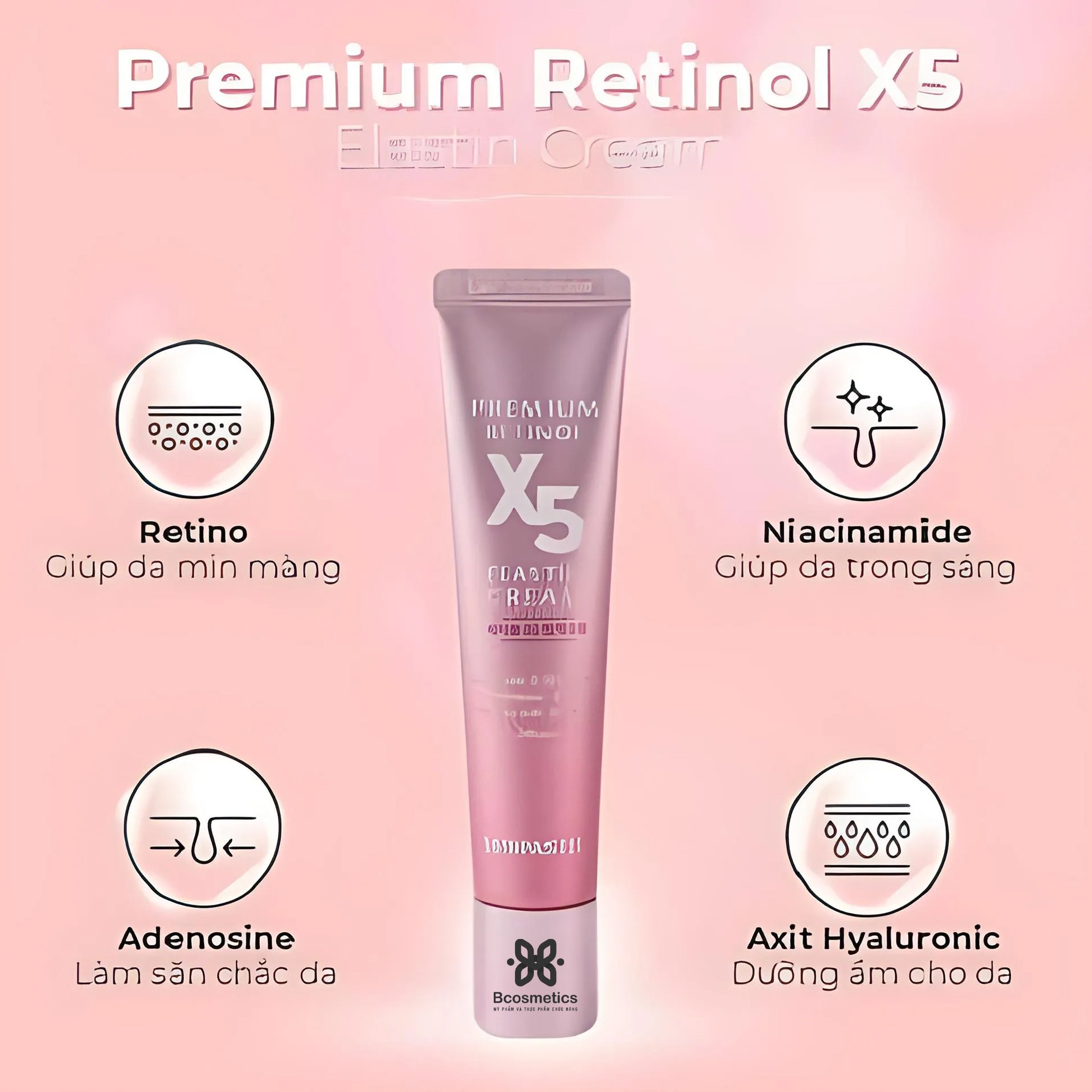 Kem Trẻ Hoá Phục Hồi Retinol X5