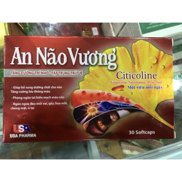 An não vương Hoạt huyết dưỡng não, tăng cường tuần hoàn máu