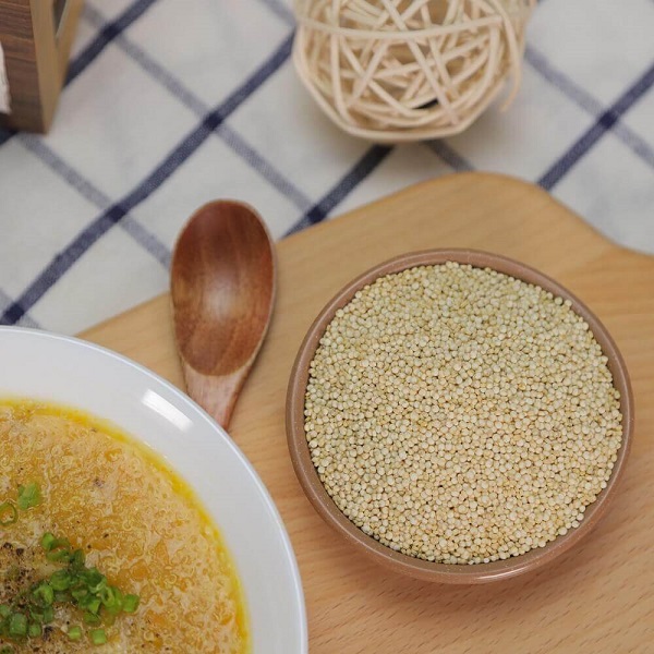 [TÚI 2KG] Hạt Quinoa (Diêm Mạch) Trắng Hữu Cơ Smile Nuts - Nhập khẩu từ Peru (Túi Quinoa 2kg tiện dụng và tiết kiệm)