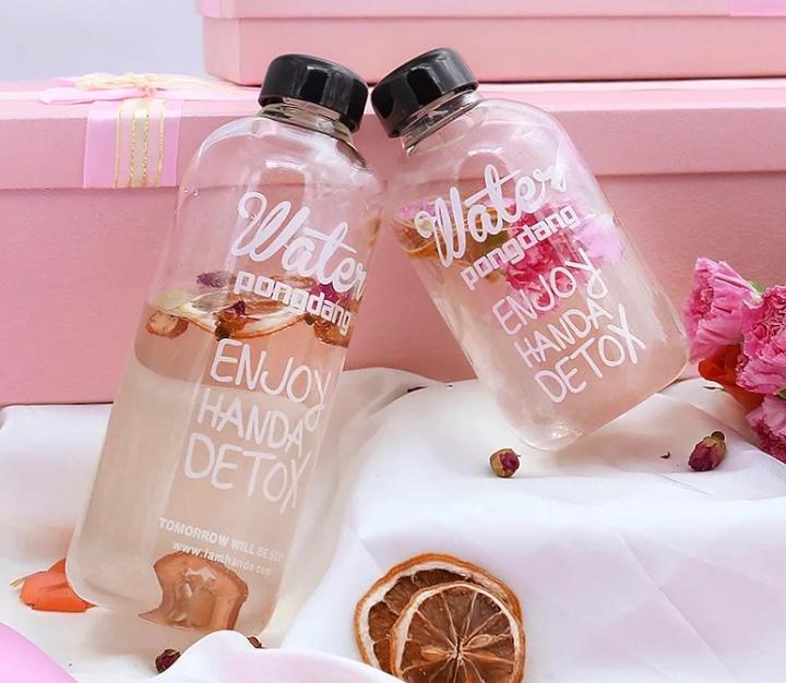 [HCM]Bình Nước Thủy Tinh PongDang 600ML