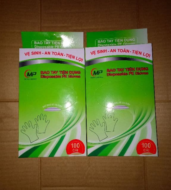 [HCM]Bao tay nilon tiện lợi 100 cái