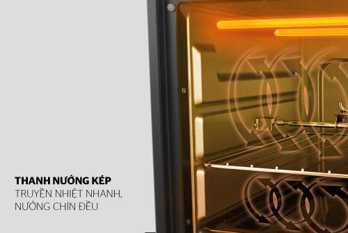 Lò Nướng Điện 10 Lít Sunhouse SHD4210 Đen
