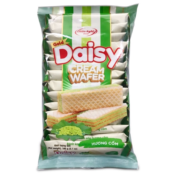Bánh xốp Daisy hương cốm 145g