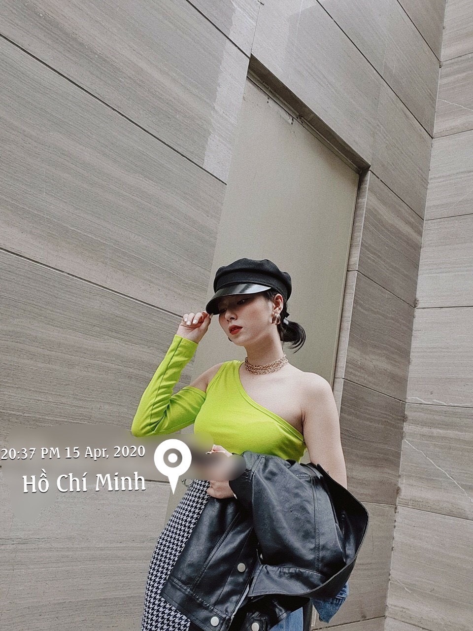 Áo thun borip 1 tay dài xẻ vai siêu chất TTSA0282