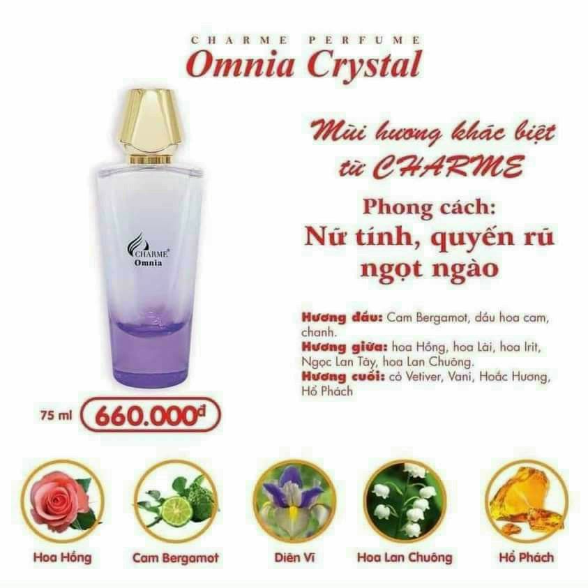 Nước hoa nữ omina 75ml