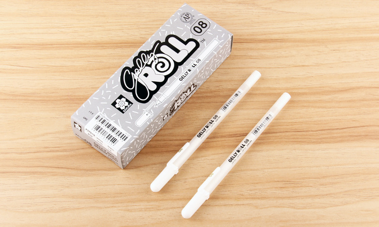 Bút Sakura Gelly Roll White màu trắng