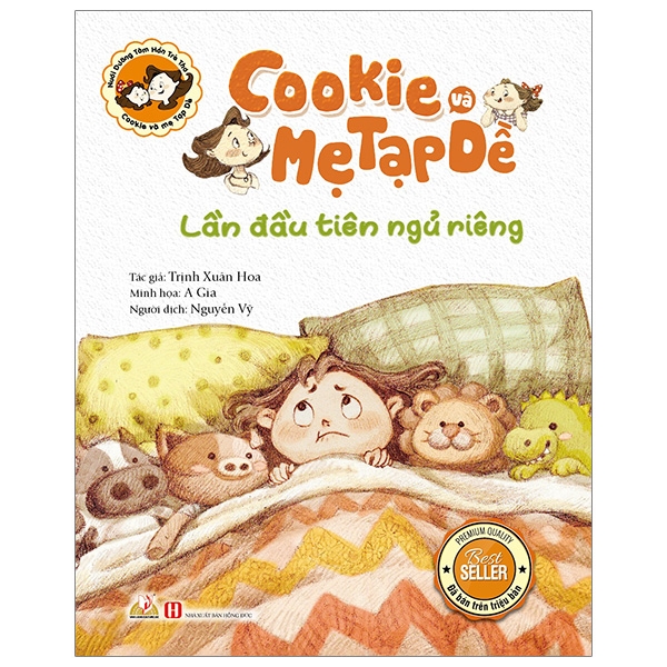 Fahasa - cookie và mẹ tạp dề - lần đầu tiên ngủ riêng