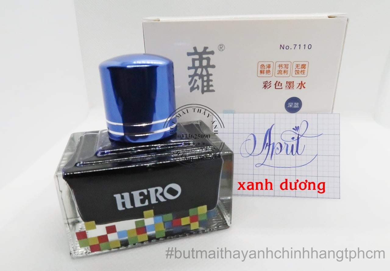 Mực Hero cho bút máy dung tích 40ml