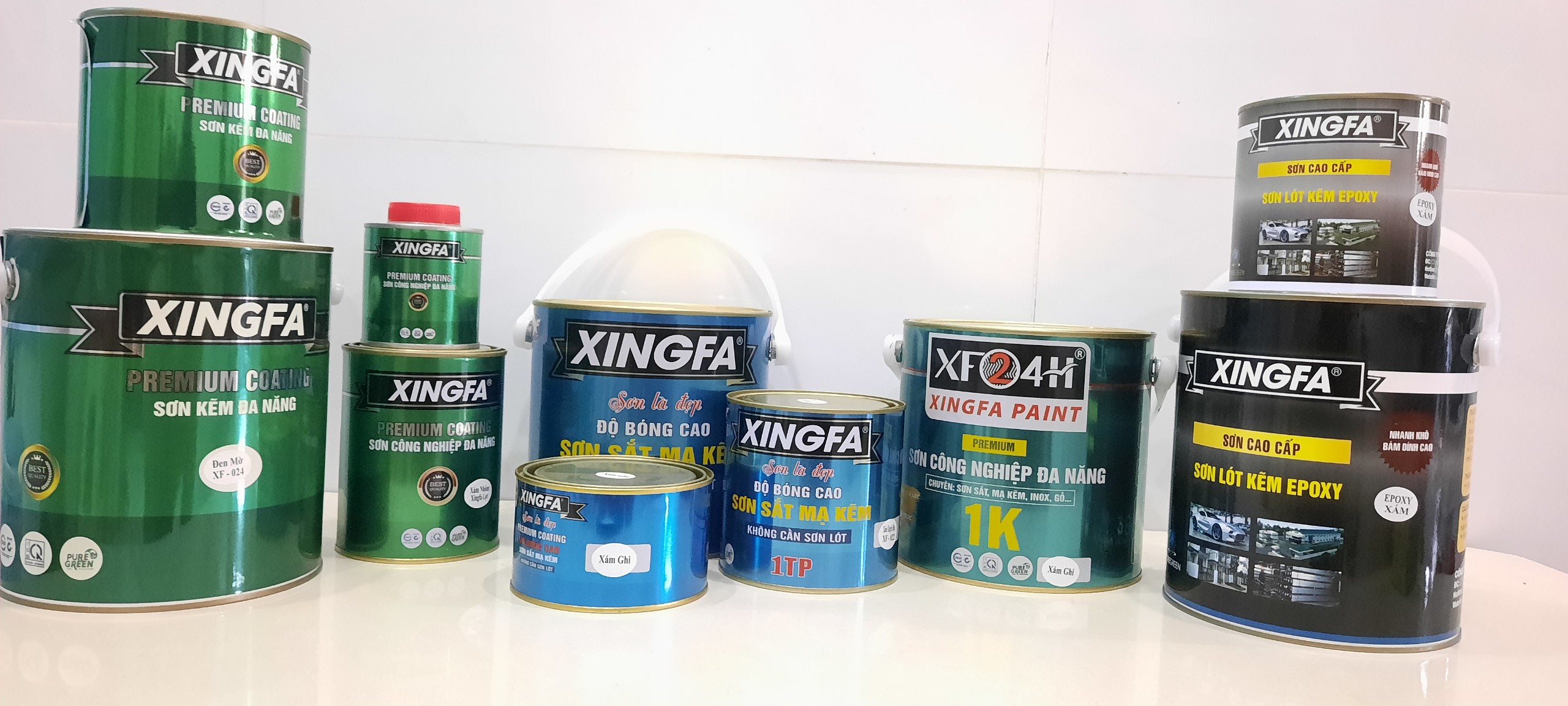 [Freeship - giao nhanh] Sơn lót Xingfa 4kg/lon, Sơn chống rỉ 1K EPOXY Xingfa 4kg/lon