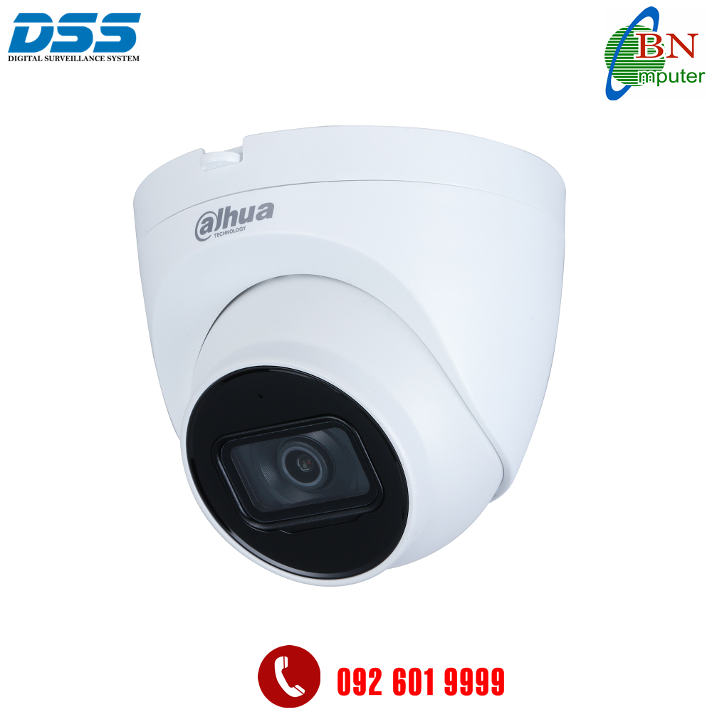 Camera IP Starlight HDW 2431TP-AS 4.0Megapixels tích hợp mic