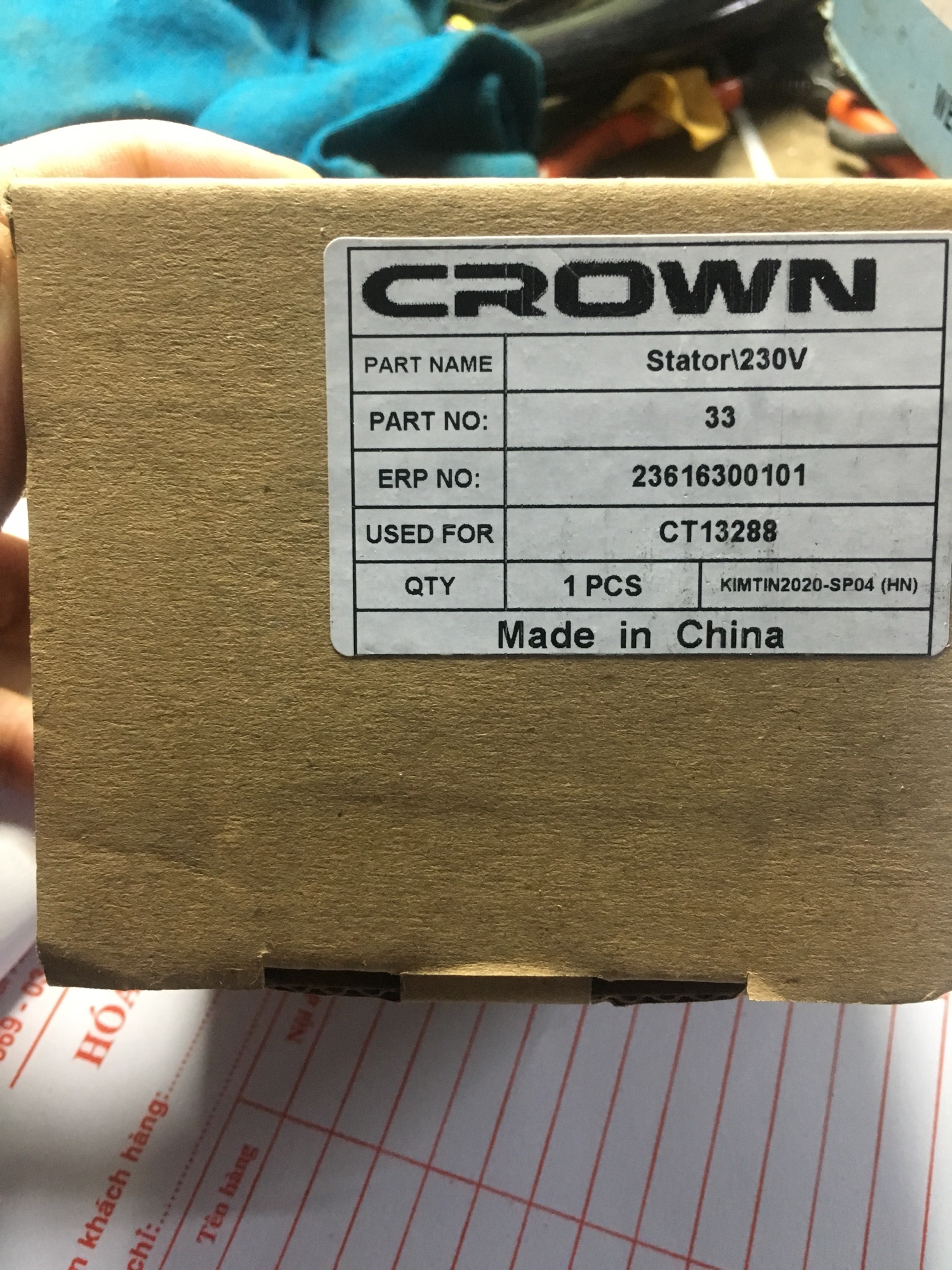 Stator máy mài Crown CT13288