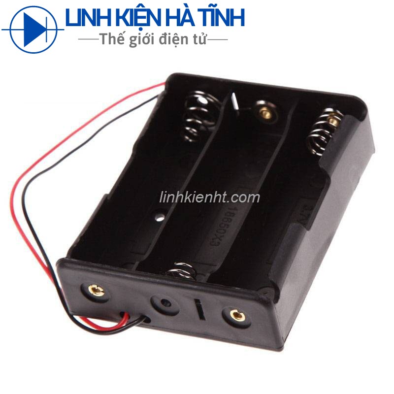 5 cái Đế pin 18650 hộp pin 18650 3 cell