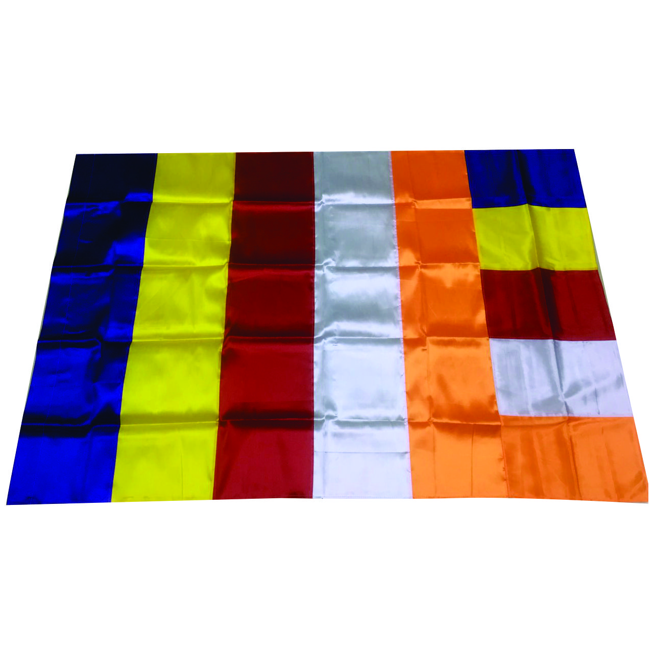 Cờ Phật Giáo kích thước 0.8x1.2m