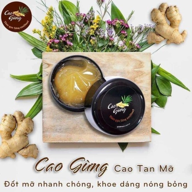 [VUA TAN MỠ] Cao Gừng Tan Mỡ Thiên Nhiên Việt - Có Tem Chống Hàng Giả nhập khẩu