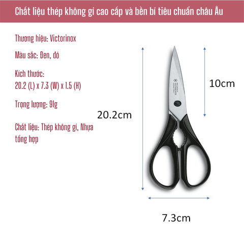 Kéo làm bếp đa dụng - Thương hiệu Victorinox - Đức
