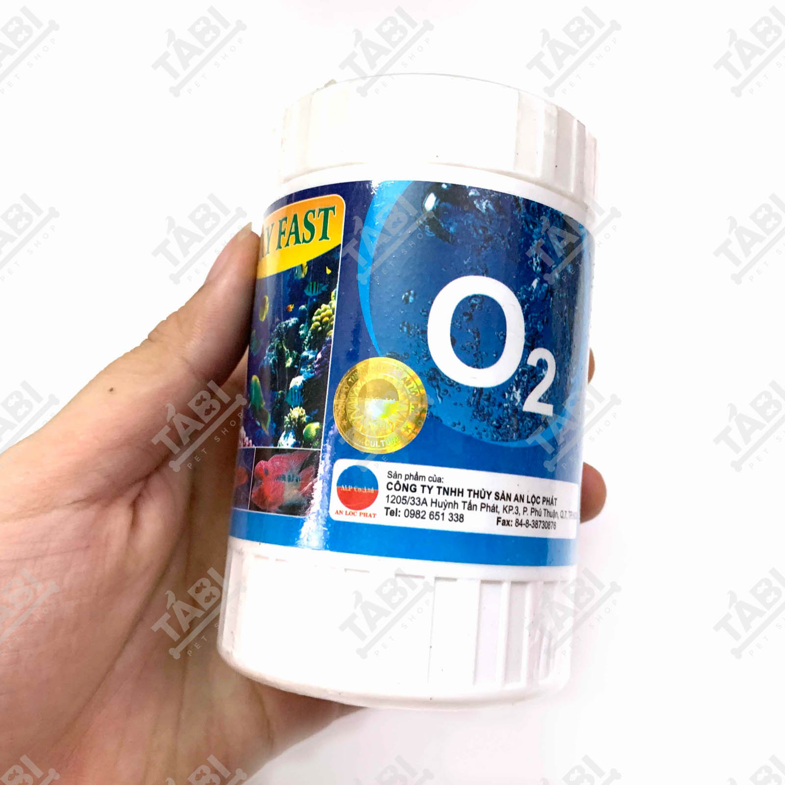 Hủ Oxy Fast 200 Gram Cung Cấp Nhanh Oxy Cho Hồ Cá