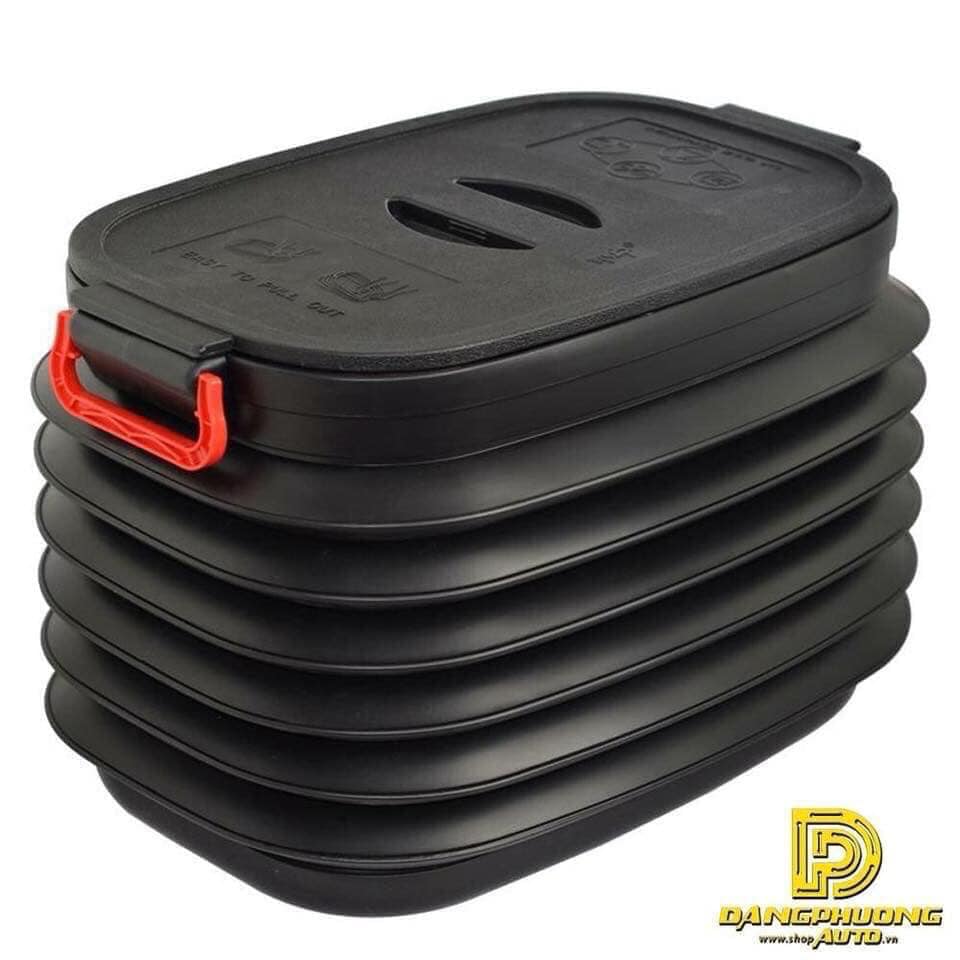 Thùng đựng đồ co giãn có nắp cho ô tô 40 Lít