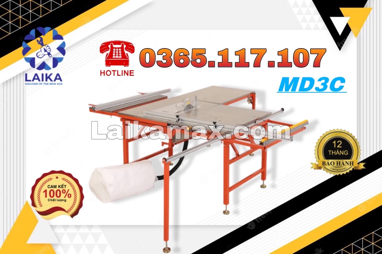 Máy cưa bàn trượt mini động cơ máy cắt
