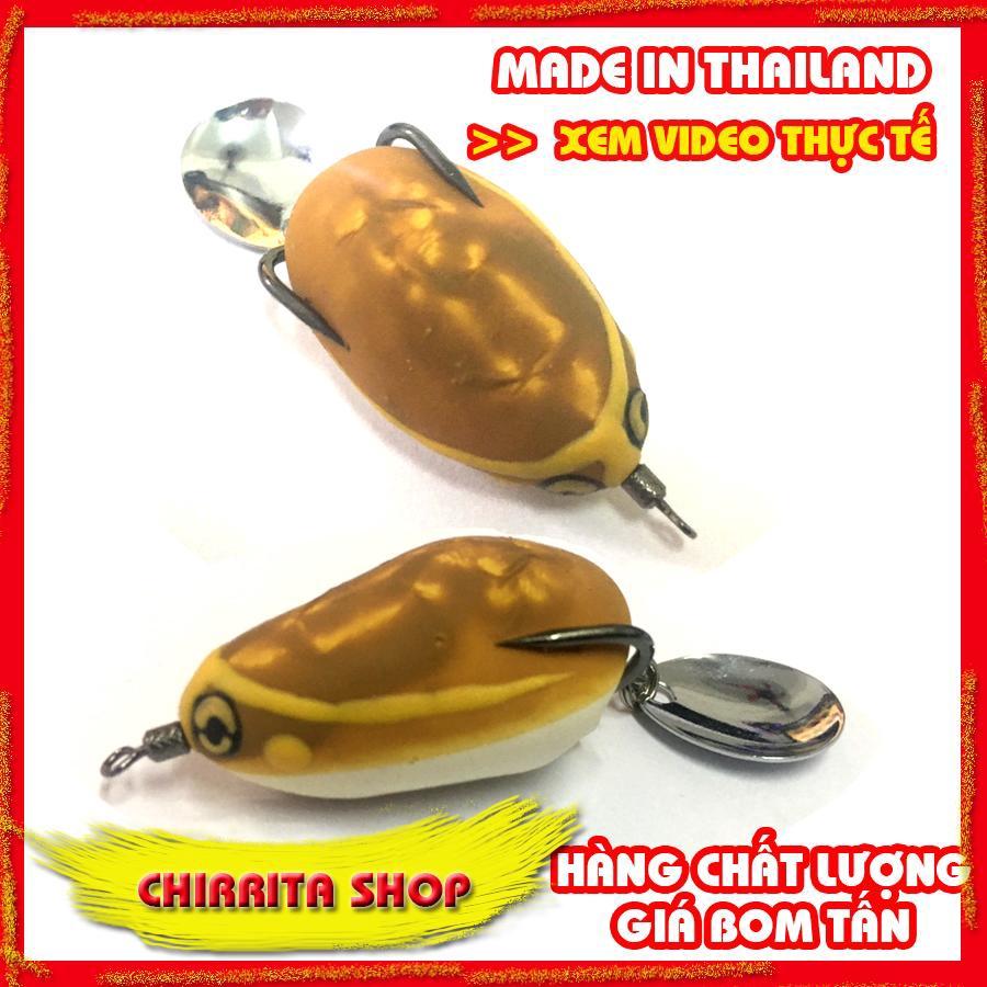 Frog Toon Thái Lan Mồi giả nhái mồi câu rule câu cá lóc SIÊU NHẠY ( hàng y hình, giá rẻ ) Cam kết bảo hành đổi trả trong 2 tuần đầu