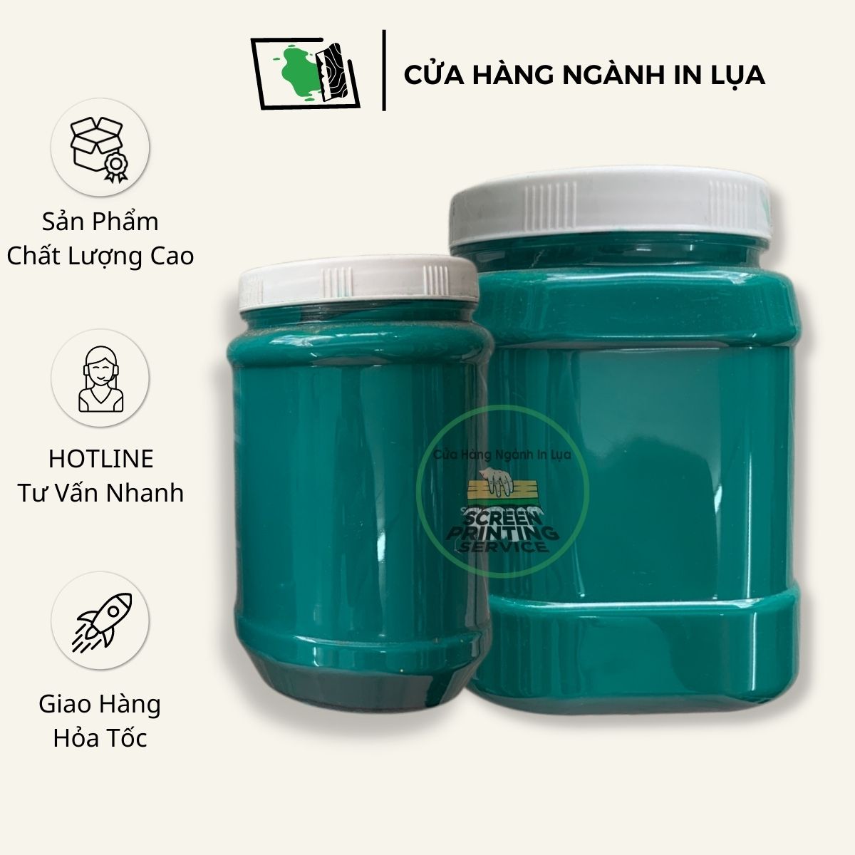 Keo xanh chụp bản hệ dầu