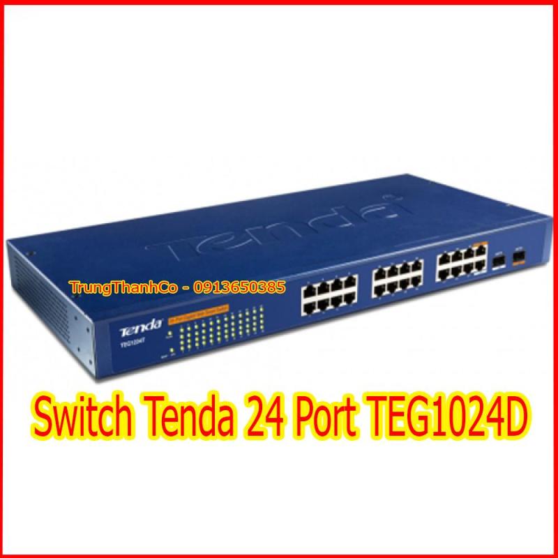 Bảng giá Switch Tenda 24 Port TEG1024D Phong Vũ