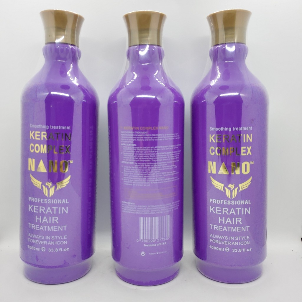 [Hàng Đẹp] Hấp Keratin Complex Nano - Siêu Phục Hồi Tóc Hư Tổn 1000ML