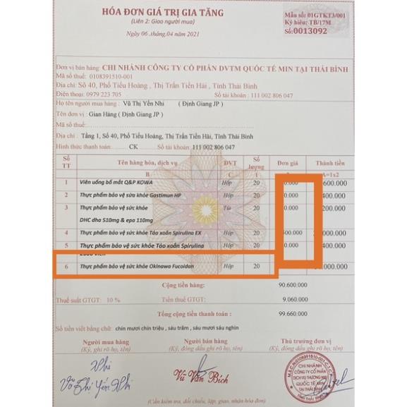 Fucoidan Okinawa 180 Viên Nhật Bản