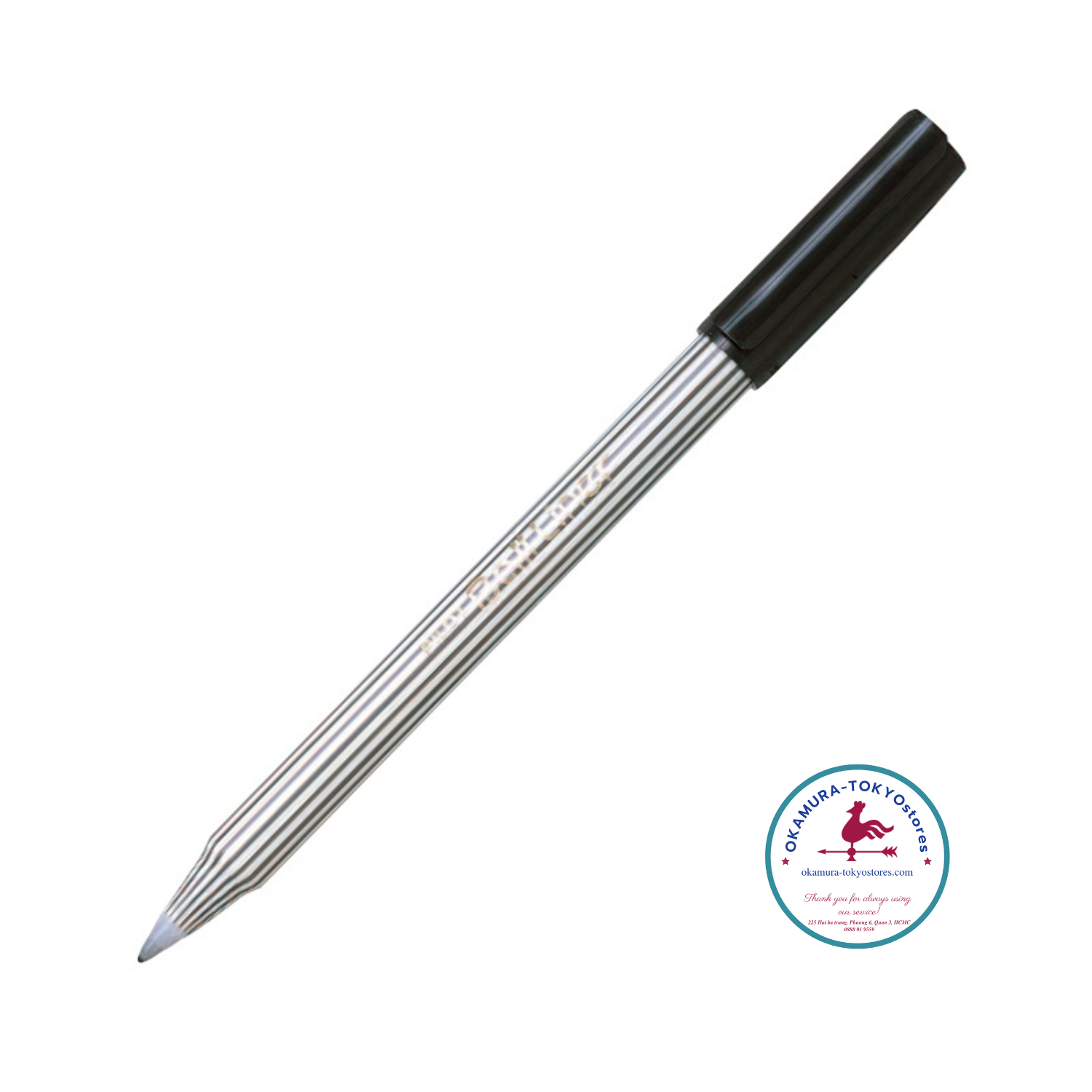 Bút ball liner mực đen ngòi 1.0mm