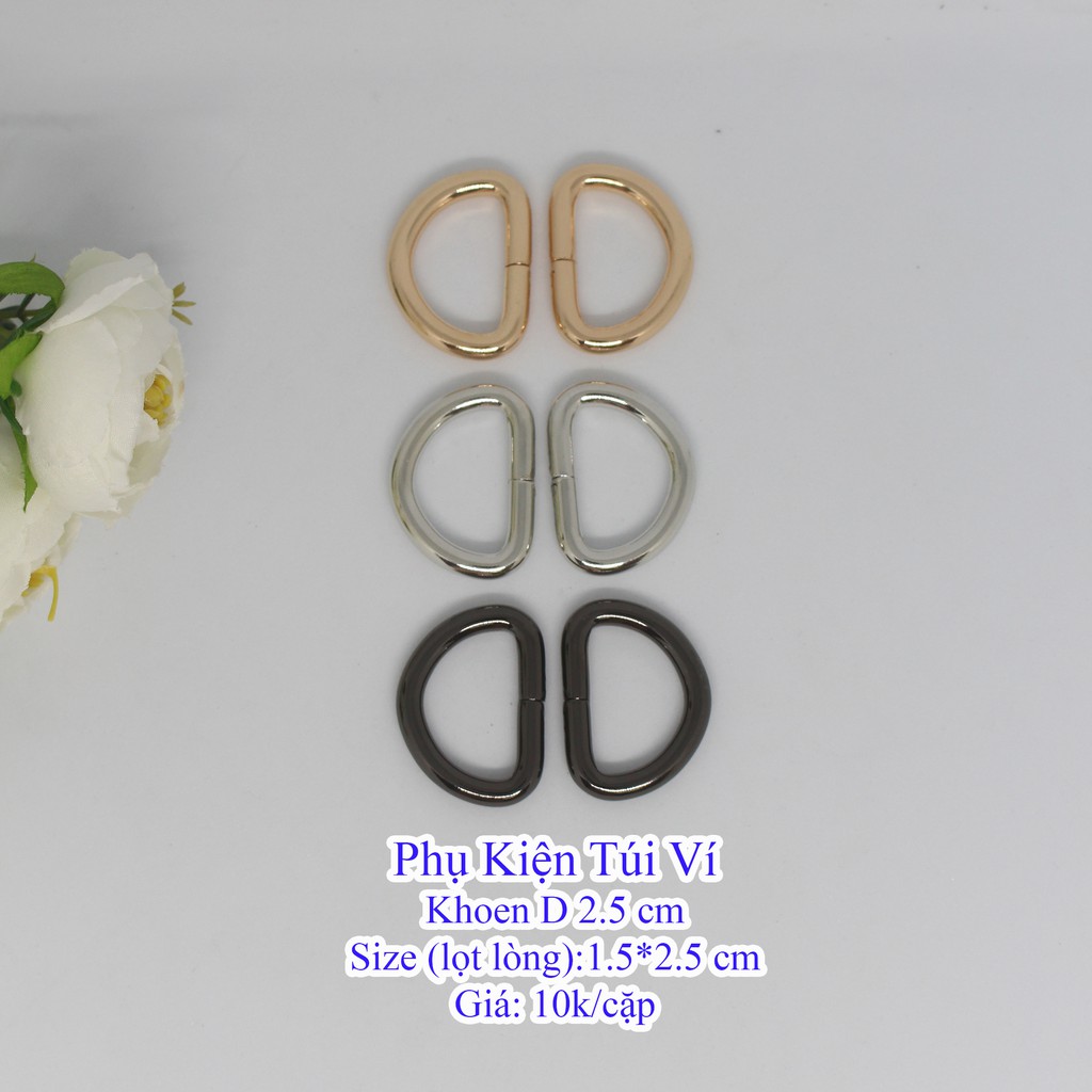 Khoen D 2.5cm (15k/cặp)