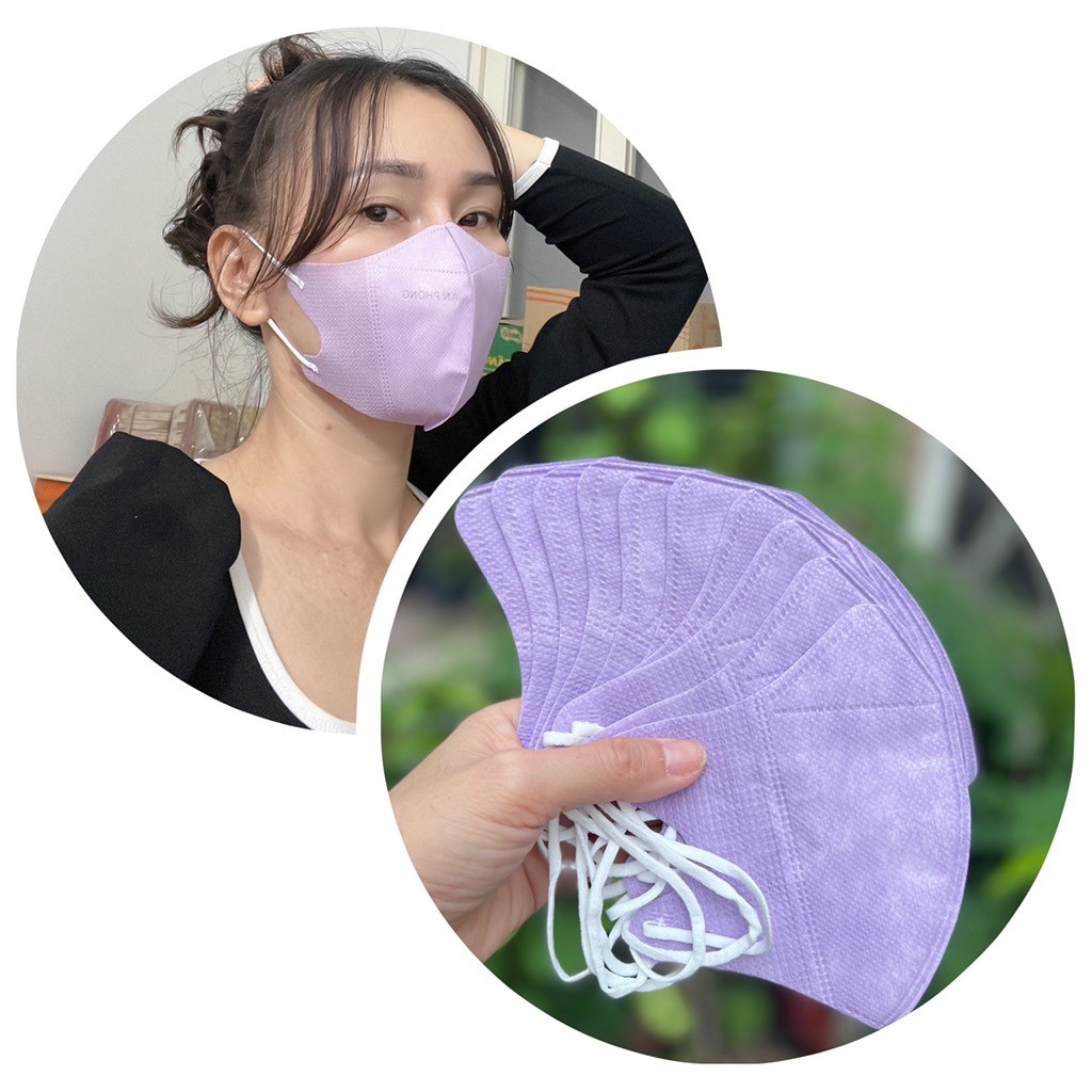 Túi 10 cái Khẩu trang 5D An Phong