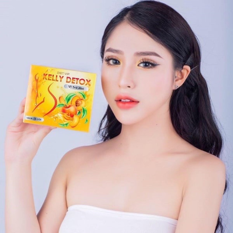 Trà đào giảm cân Kelly chính hãng
