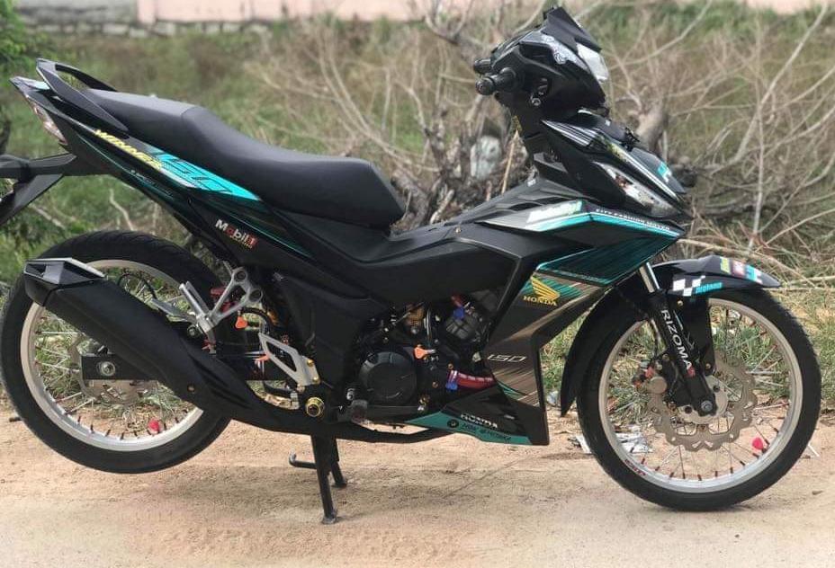 Tem rời winner sọc xanh đen Crom