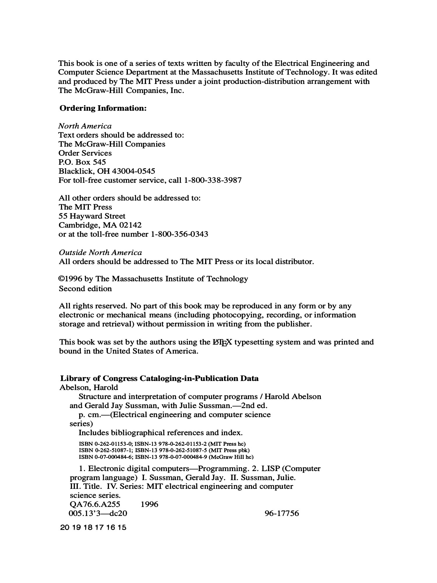 Sách Structure and Interpretation of Computer Programs