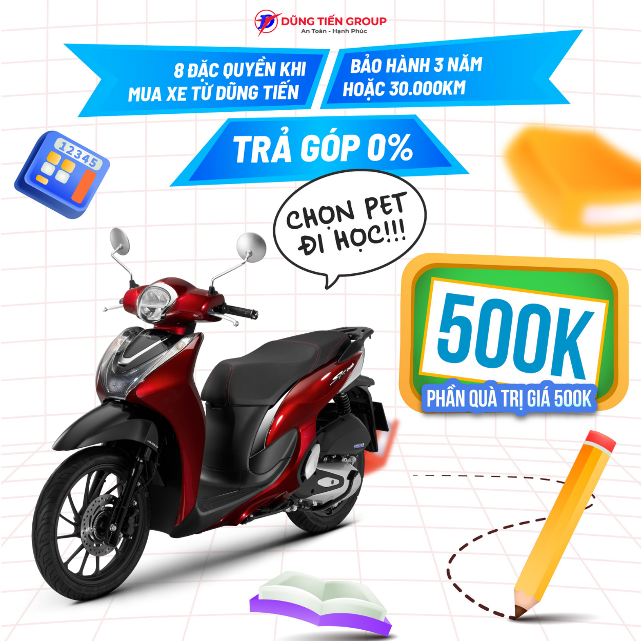 Xe Máy Honda SH Mode 2023 - Phiên Bản Cao Cấp