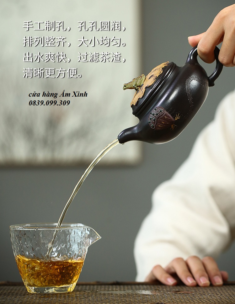 Ấm Tử Sa Nghi Hưng Phỏng Cổ 300 ml