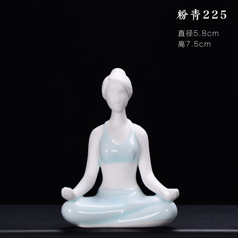 Tượng Phật Mini Bằng Gốm Vô Diện Trang Trí Tiểu Cảnh, Hồ Thủy Sinh