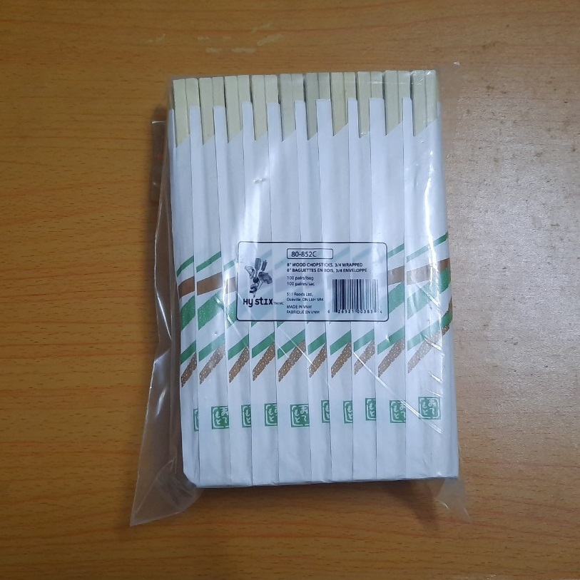 [HCM]50 Đôi Đũa Gỗ Dùng Một Lần