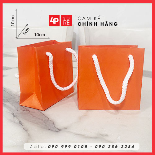 01 TÚI KRAFT CAM 120GSM - NHIỀU SIZE