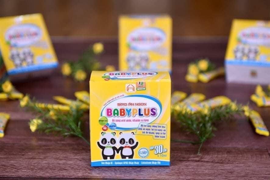 Siro ăn ngon babyplus giúp cải thiện biếng ăn ở trẻ camlinhshop