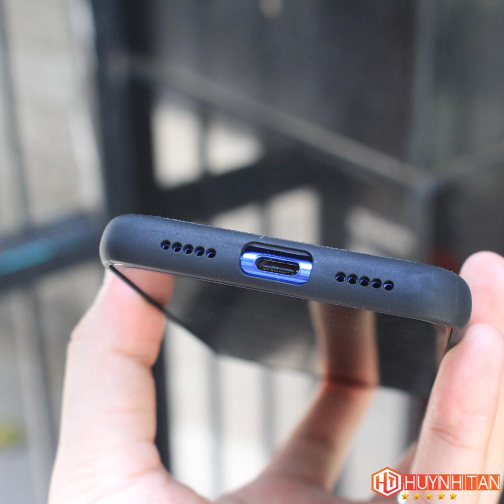 Ốp lưng Mi 9 SE vân vải jean