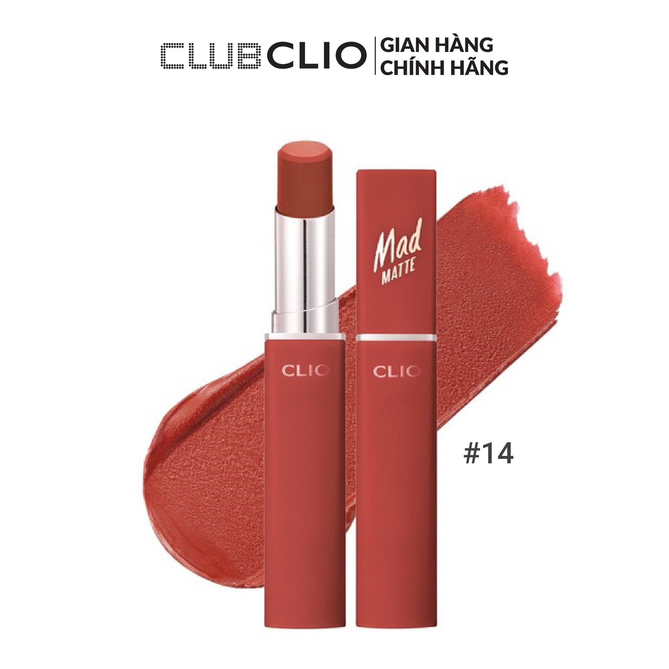 Son Thỏi Clio Mad Matte Stain Lips 4.5G