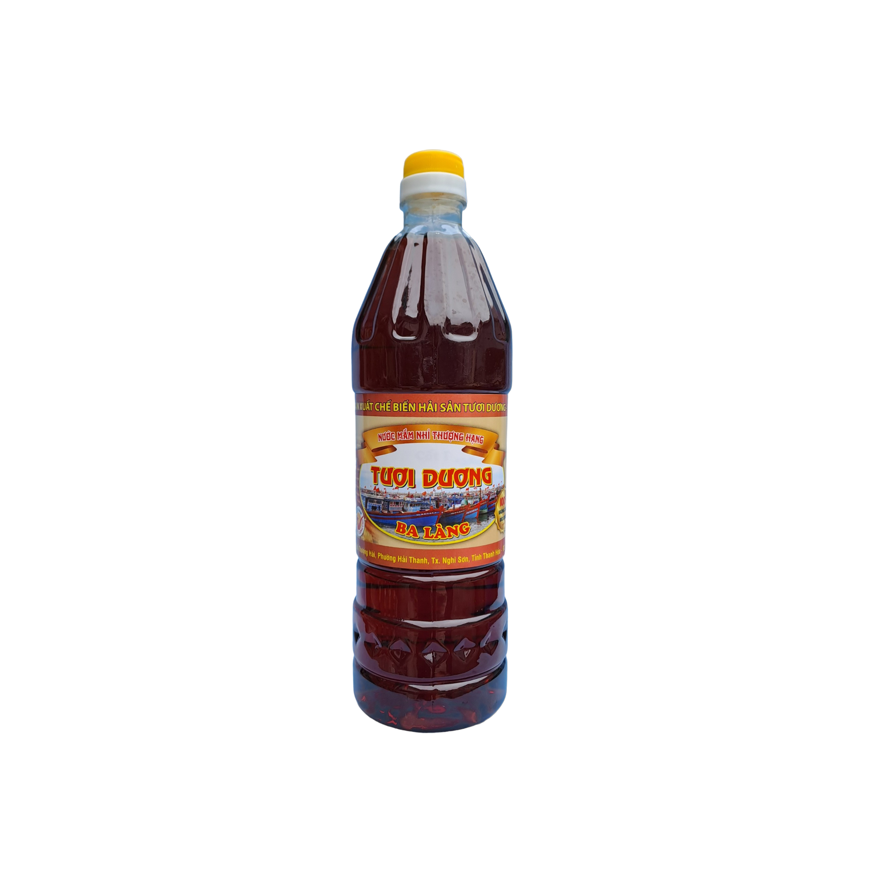 Nước mắm Thượng Hạng Ba Làng cốt cá cơm chai 1 lít