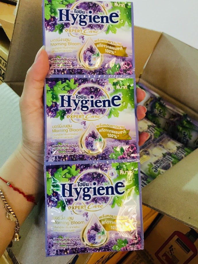 [HCM]Combo 10 Dây Nước Xả Vải Hygiene Thái Lan (Trộn Màu)