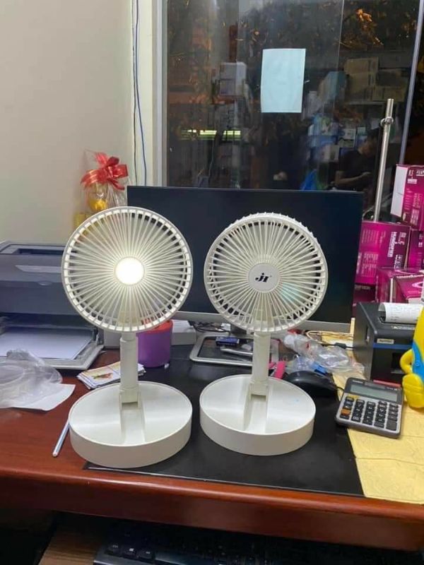 QUẠT SẠC TÍCH ĐIỆN GẤP GỌN