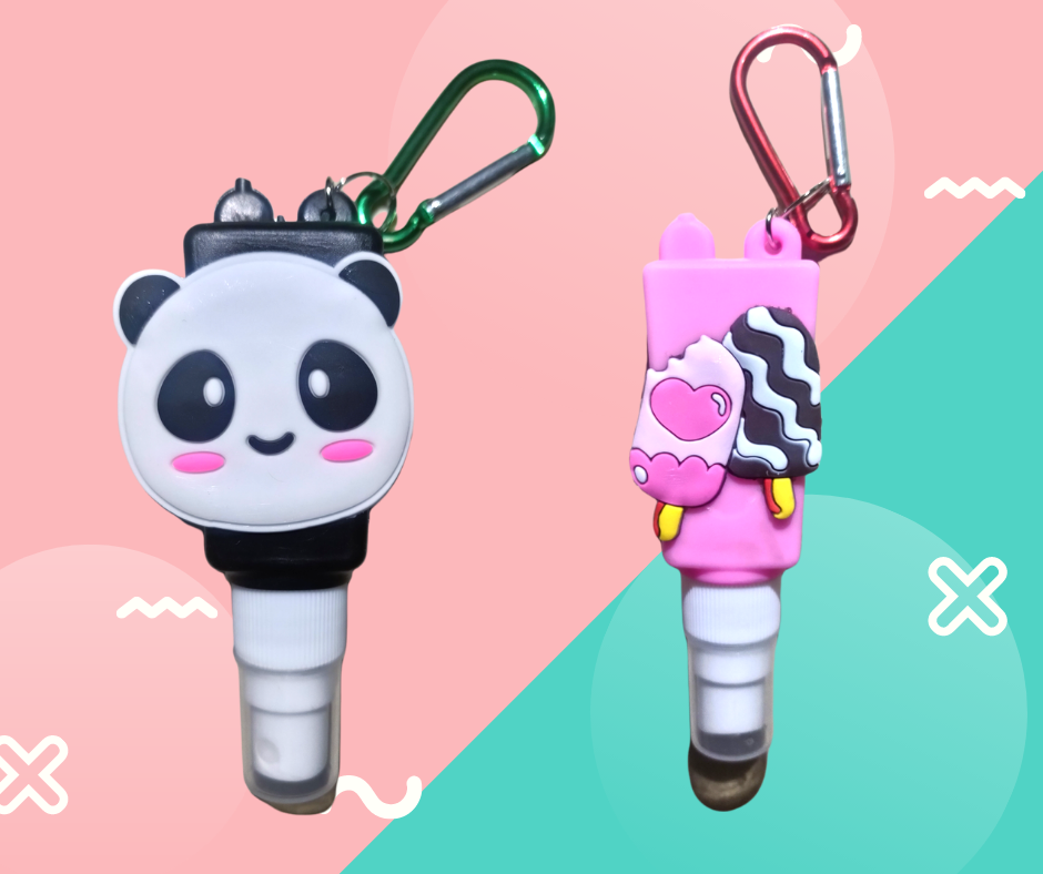Bình Xịt Mini Có Móc Khoá Hoạt Hình Dễ Thương 30ml