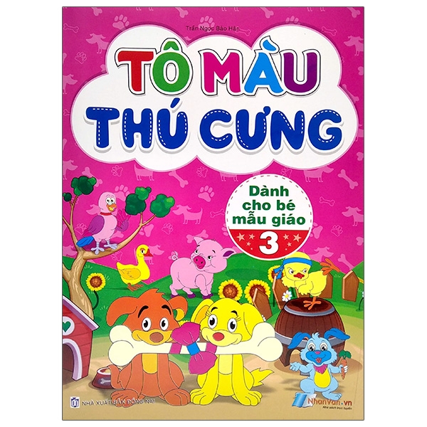 Fahasa - tô màu thú cưng tập 3